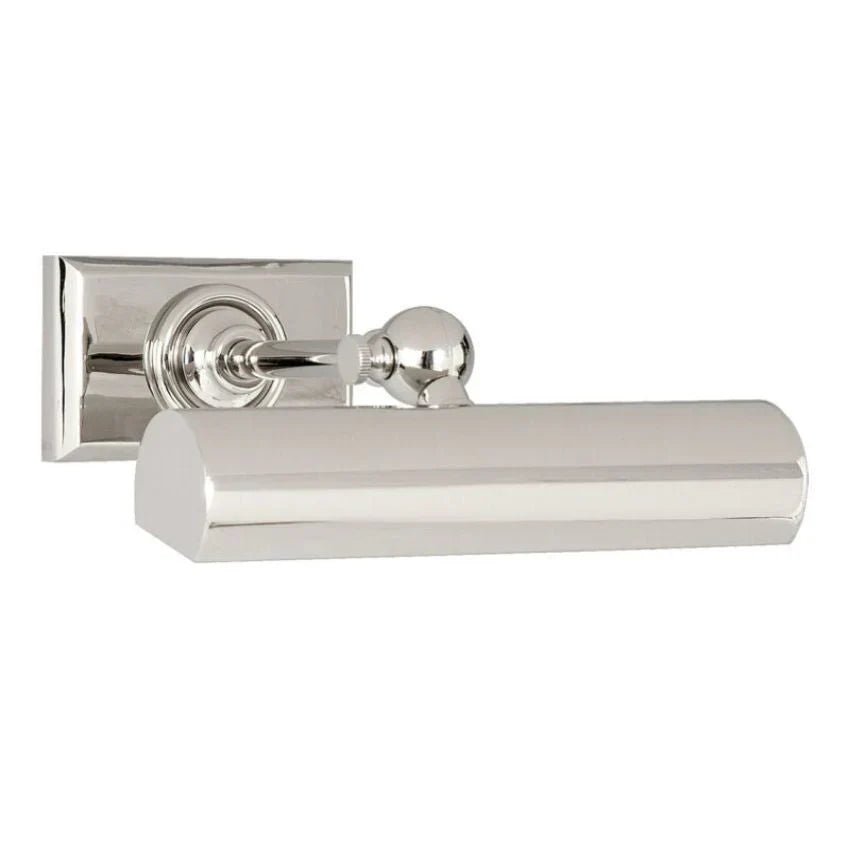 Vella Brass Picture Light - Polished Nickel8″ WBlushlighting