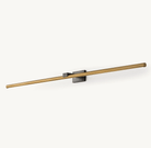 Vella Round Picture Light - Bronze/ Lacquered Burnished Brass48"Blushlighting
