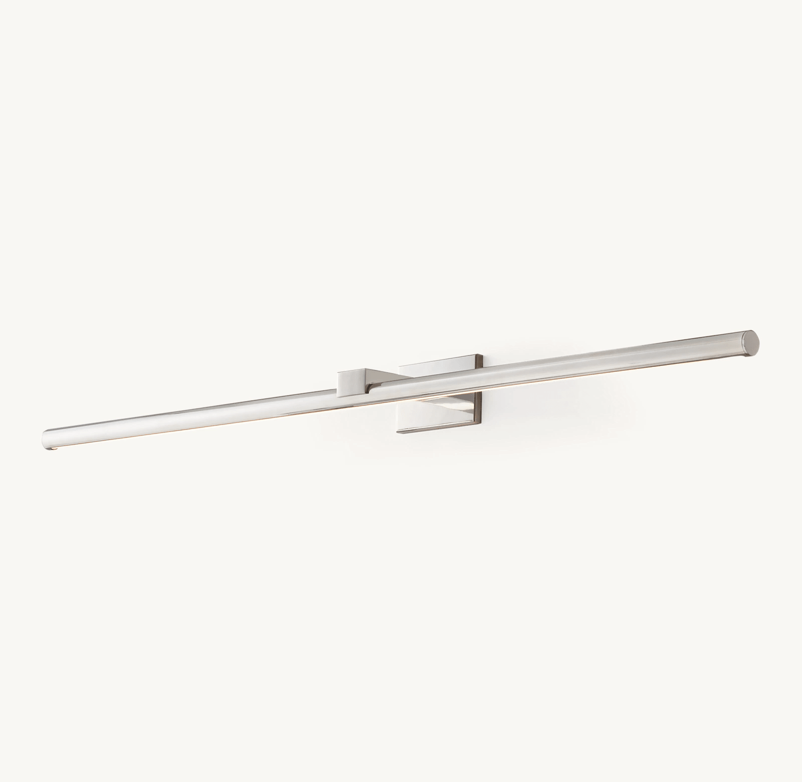 Vella Round Picture Light - Polished Nickel48"Blushlighting