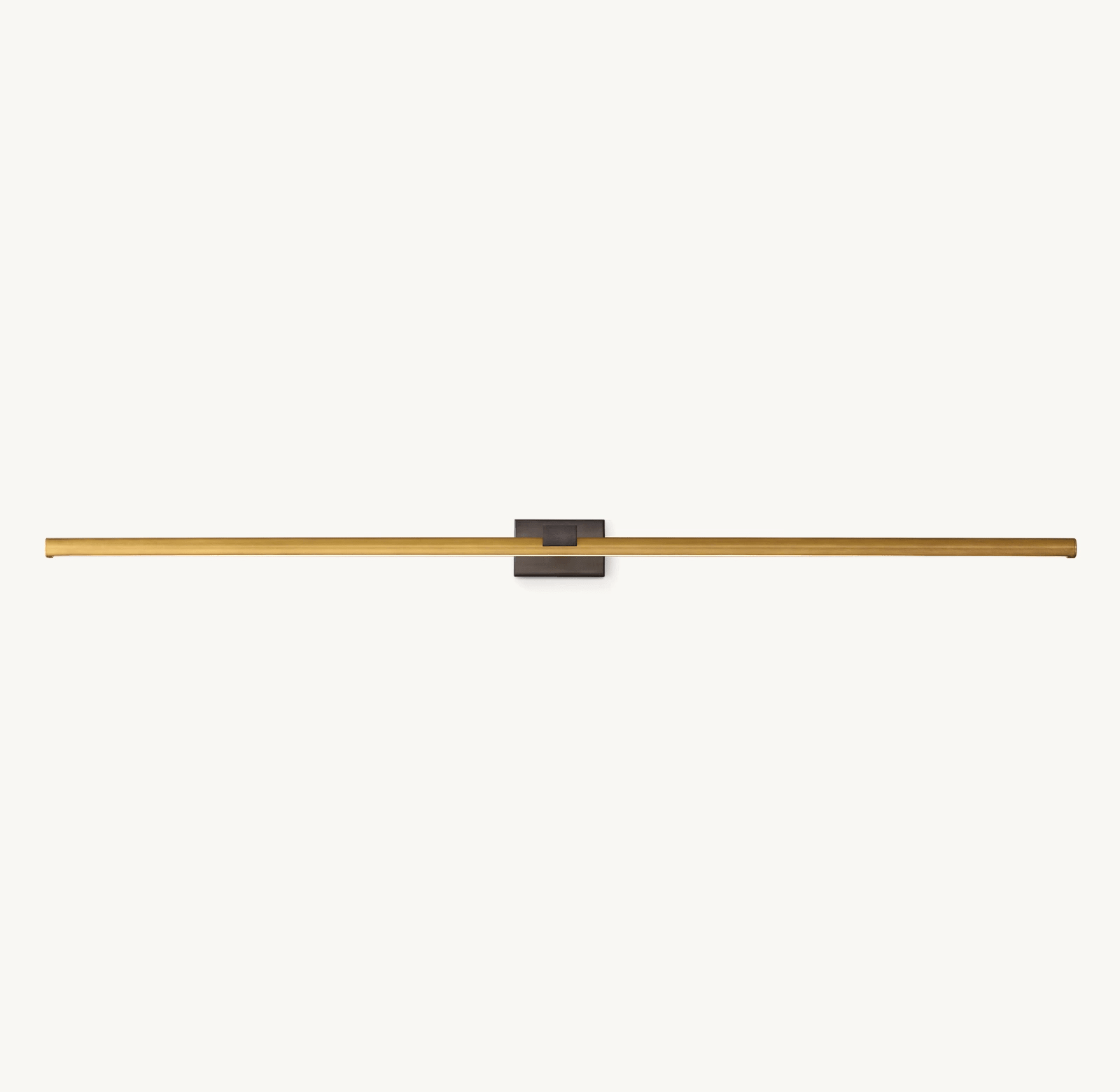 Vella Round Picture Light - Bronze/ Lacquered Burnished Brass60"Blushlighting