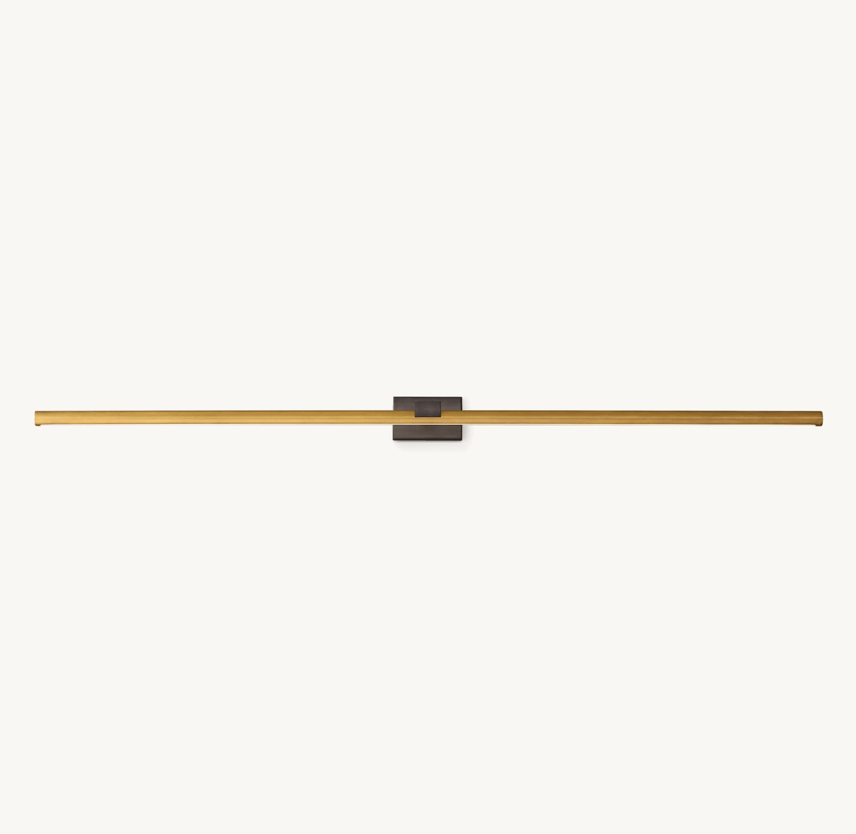 Vella Round Picture Light - Bronze/ Lacquered Burnished Brass60"Blushlighting