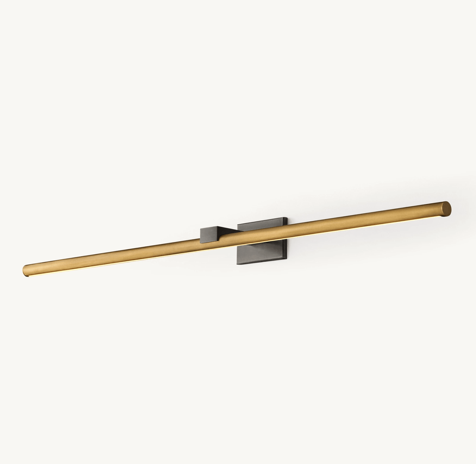 Vella Round Picture Light - Bronze/ Lacquered Burnished Brass30"Blushlighting
