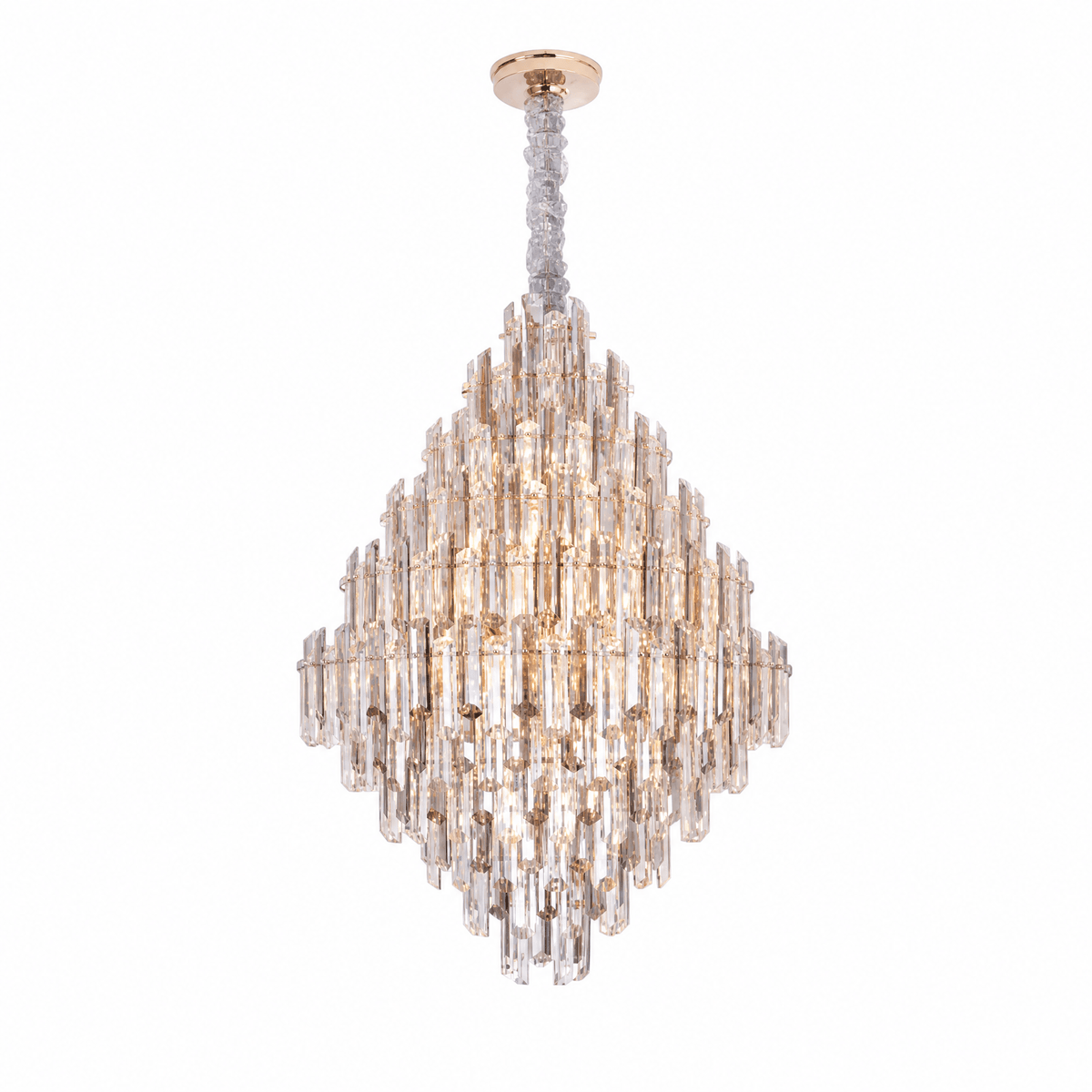 Velo Crystal Chandelier - Blushlighting