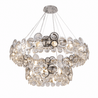 Velo Crystal Crown Chandelier - Blushlighting