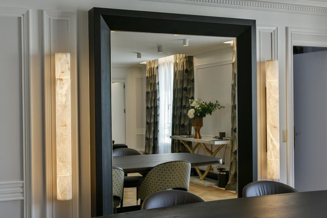Venus Modern Linear Alabaster Wall Sconce 3'' 4.7'' - 3'' W x 22'' HBrassBlushlighting