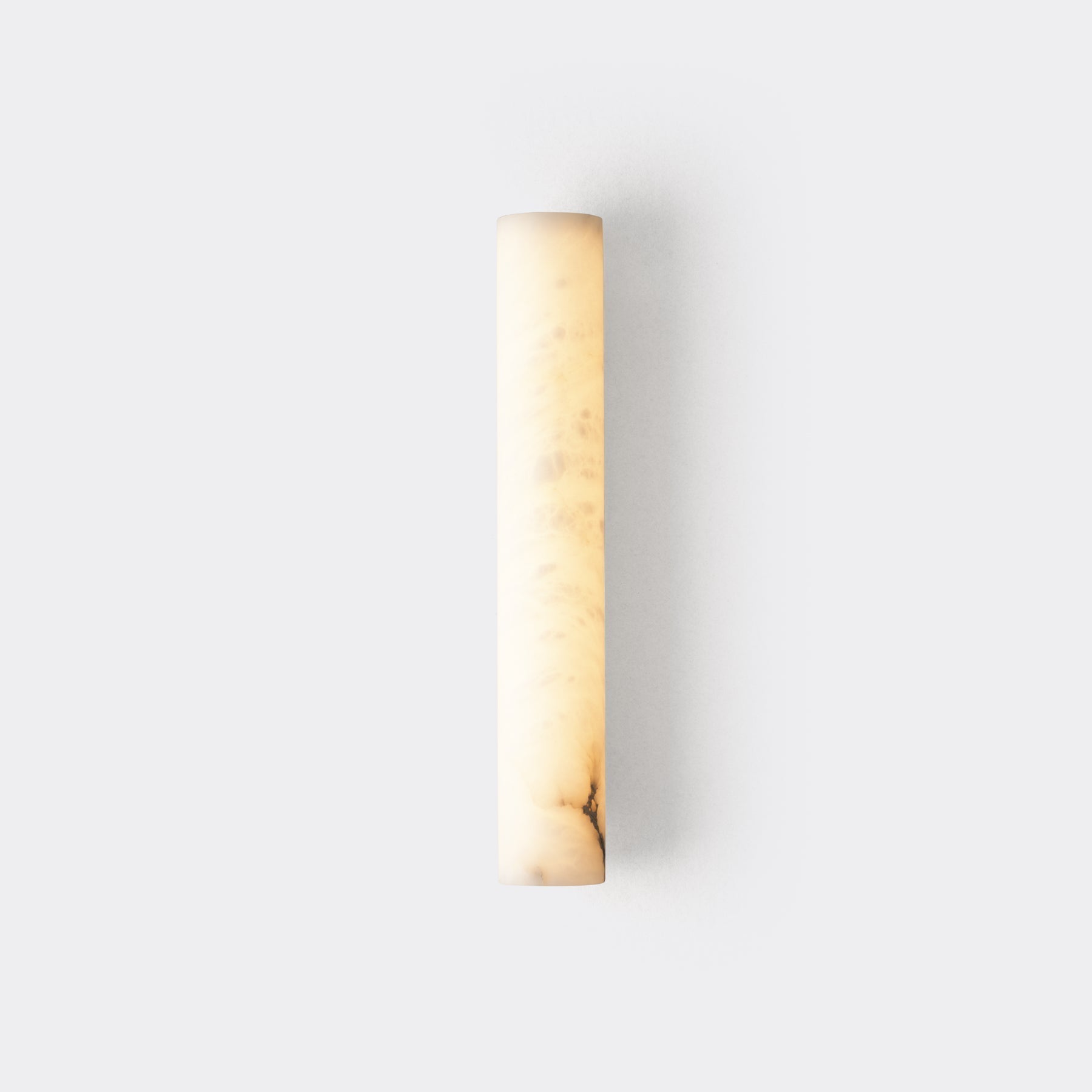 Venus Modern Linear Alabaster Wall Sconce 3'' 4.7'' - 3'' W x 22'' HBrassBlushlighting