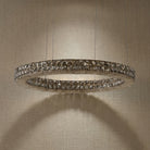 Vera Crystal and Alabaster Chandelier - Ø31.5" × H2.4" (Ø80 × H6 cm)Blushlighting