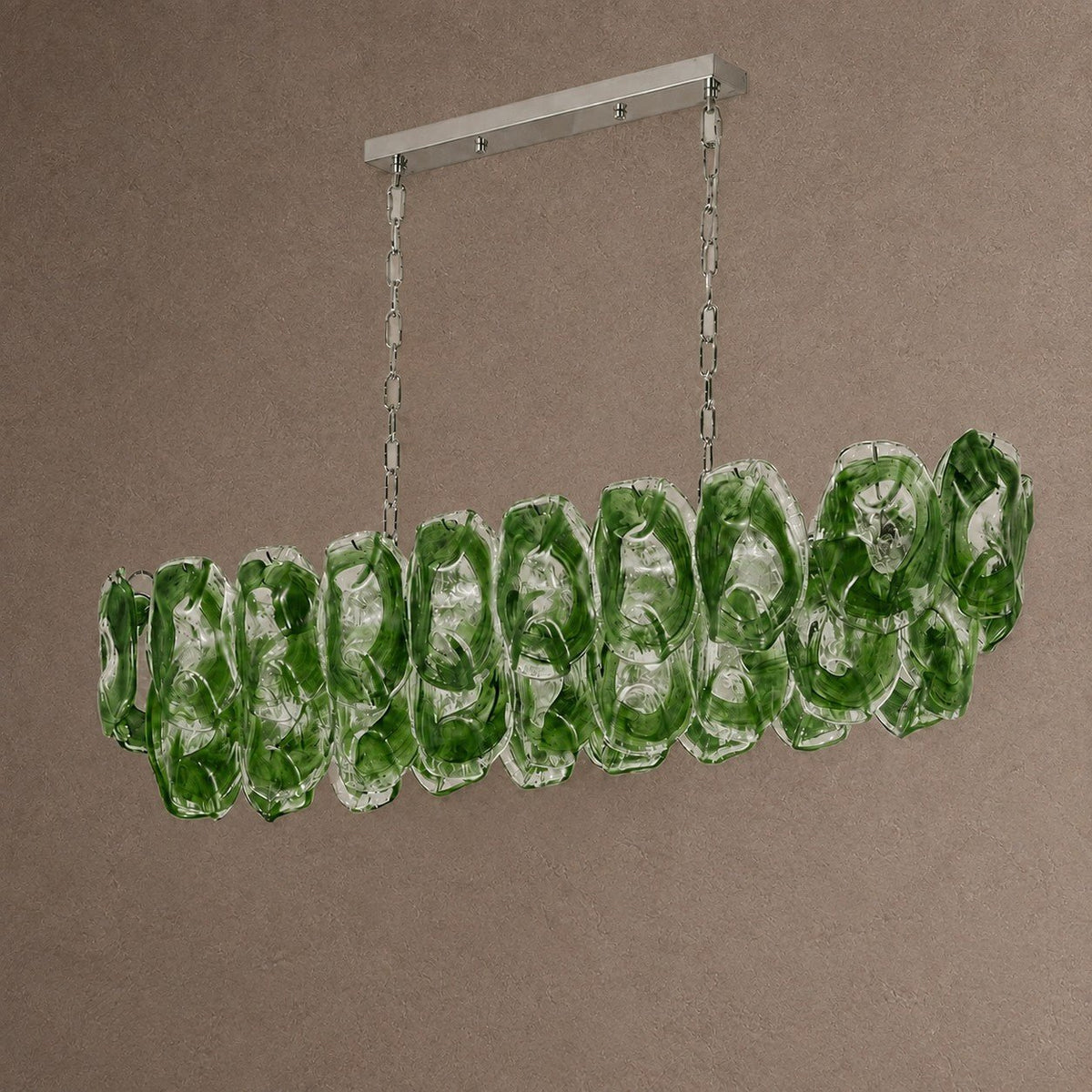 Verdalia Linear Chandelier - L39.4” × W13.8” × H11.4”Blushlighting