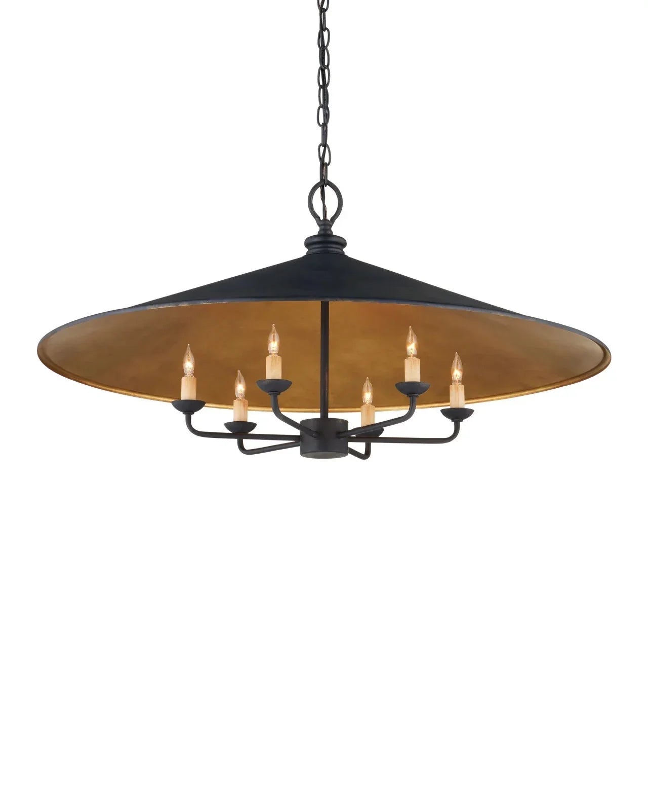 Veritas Black Chandelier 36'' For living room, bedroom, Foyer Entryway - Blushlighting