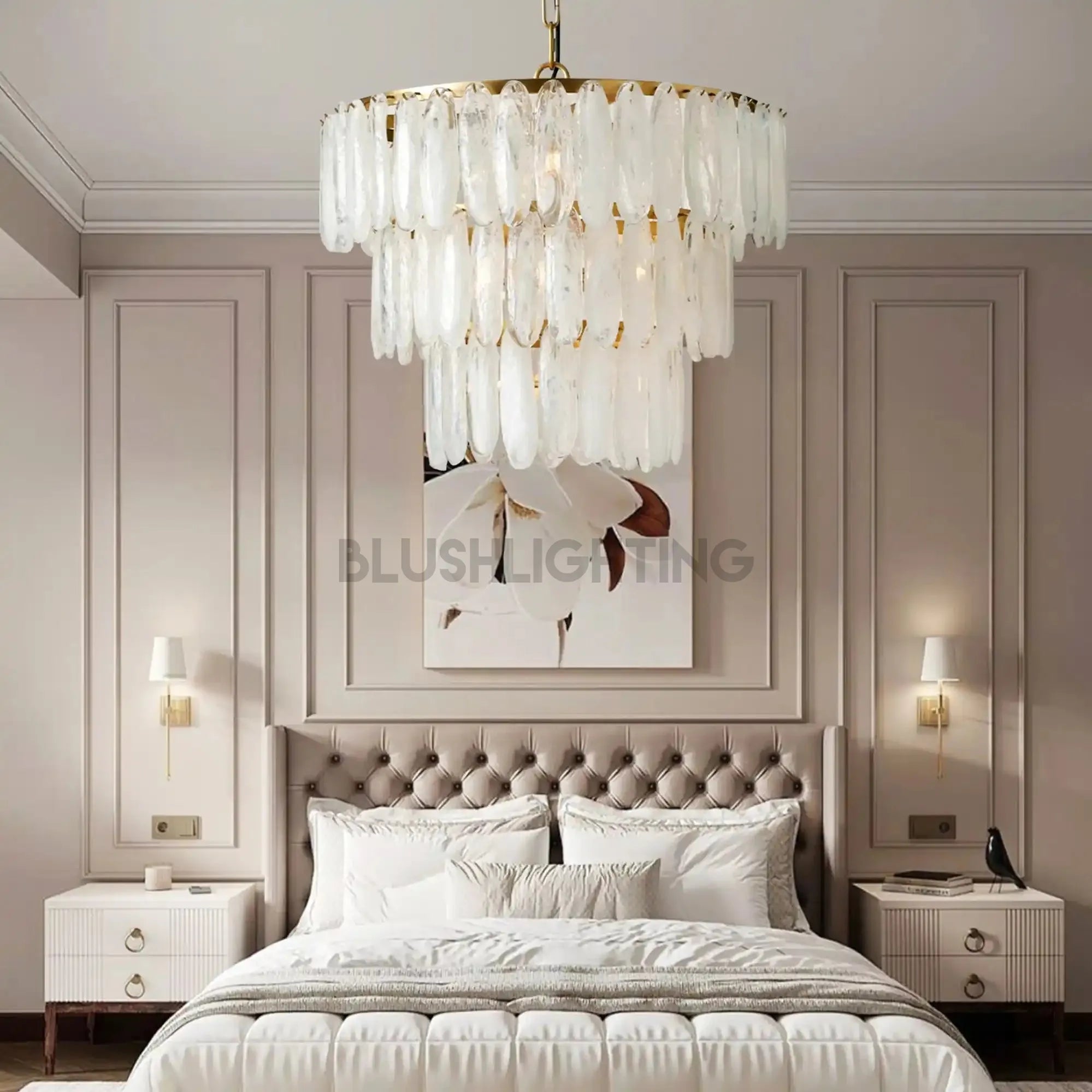 Verna 3 - Tier Chandelier - Blushlighting