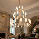 Versace Organic Modern Luxury Chandelier - Blushlighting