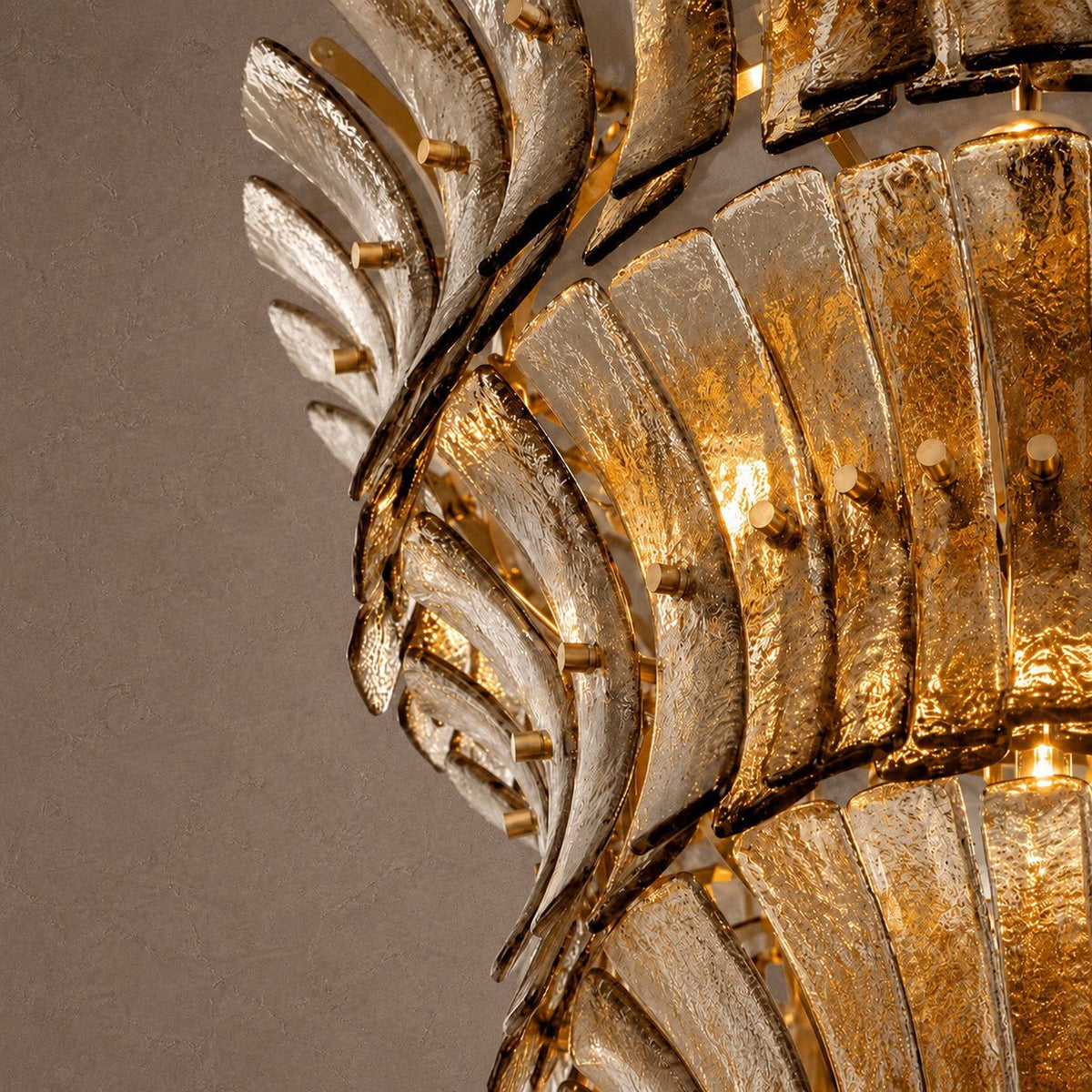 Vespera Tiered Chandelier - D23.6” x H23.6”Blushlighting