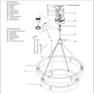 Veuvery 2-Tier Round Chandelier 60"-chandeliers for dining room,chandeliers for stairways,chandeliers for foyer,chandeliers for bedrooms,chandeliers for kitchen,chandeliers for living room-Blushlighting