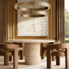 Veuvery 2-Tier Round Chandelier 60"-chandeliers for dining room,chandeliers for stairways,chandeliers for foyer,chandeliers for bedrooms,chandeliers for kitchen,chandeliers for living room-Blushlighting