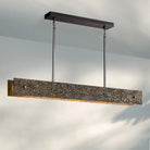 Veuvery Linear Chandelier 54" 72"-chandeliers for dining room,chandeliers for stairways,chandeliers for foyer,chandeliers for bedrooms,chandeliers for kitchen,chandeliers for living room-Blushlighting