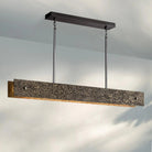 Veuvery Linear Chandelier 54" 72" - 54''BronzeBlushlighting