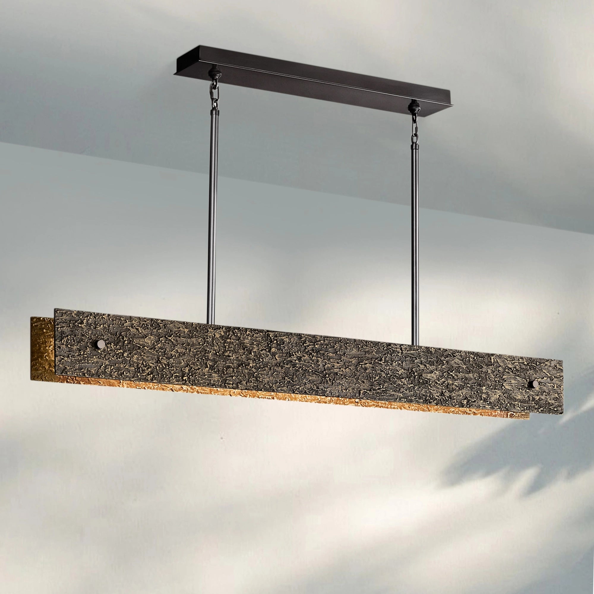 Veuvery Linear Chandelier 54" 72"-chandeliers for dining room,chandeliers for stairways,chandeliers for foyer,chandeliers for bedrooms,chandeliers for kitchen,chandeliers for living room-Blushlighting