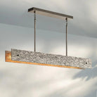 Veuvery Linear Chandelier 54" 72" - 54''PewterBlushlighting