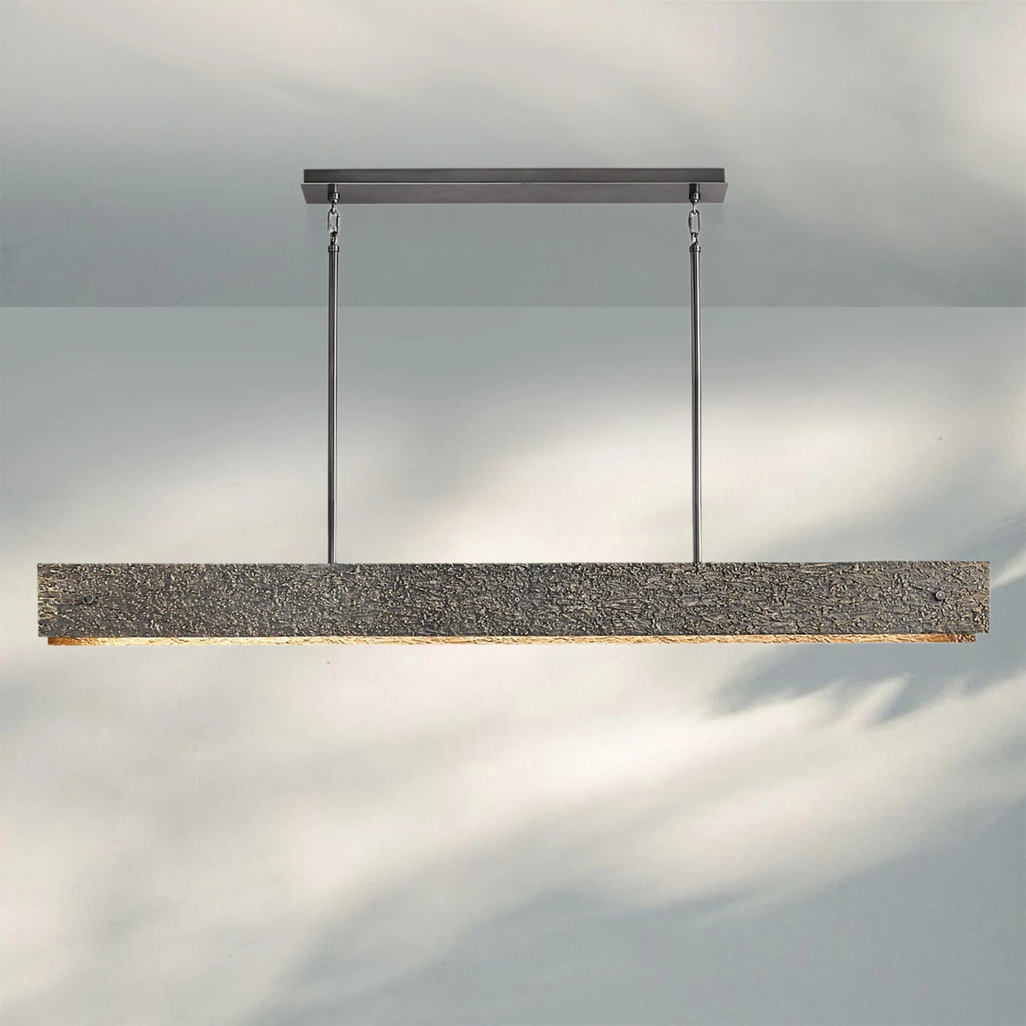 Veuvery Linear Chandelier 54" 72"-chandeliers for dining room,chandeliers for stairways,chandeliers for foyer,chandeliers for bedrooms,chandeliers for kitchen,chandeliers for living room-72''-Bronze-Blushlighting