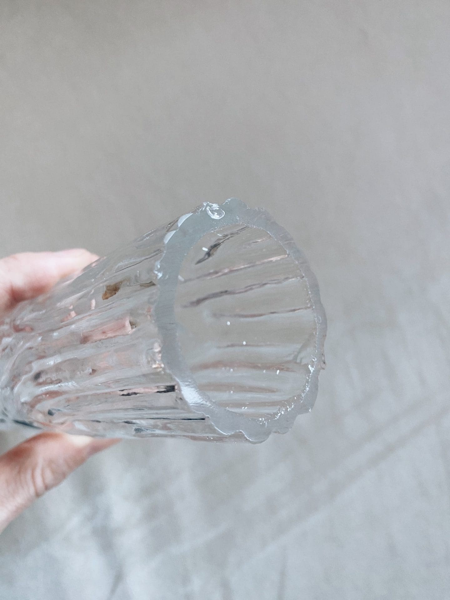 Vintage – Murano chandelier for Venini – 1970 – Transparent - Blushlighting
