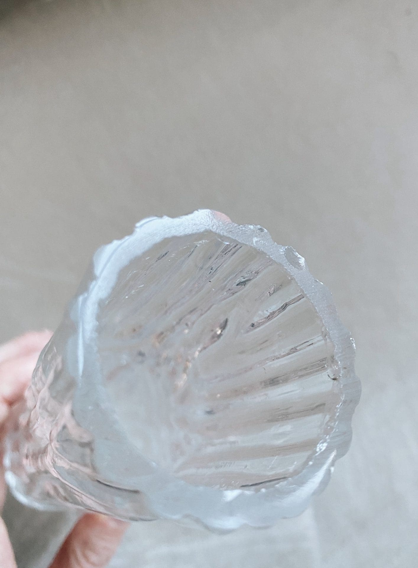 Vintage – Murano chandelier for Venini – 1970 – Transparent - Blushlighting