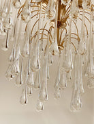 Vintage – Murano chandelier – Teardrop – 68 drops – Clear - Blushlighting