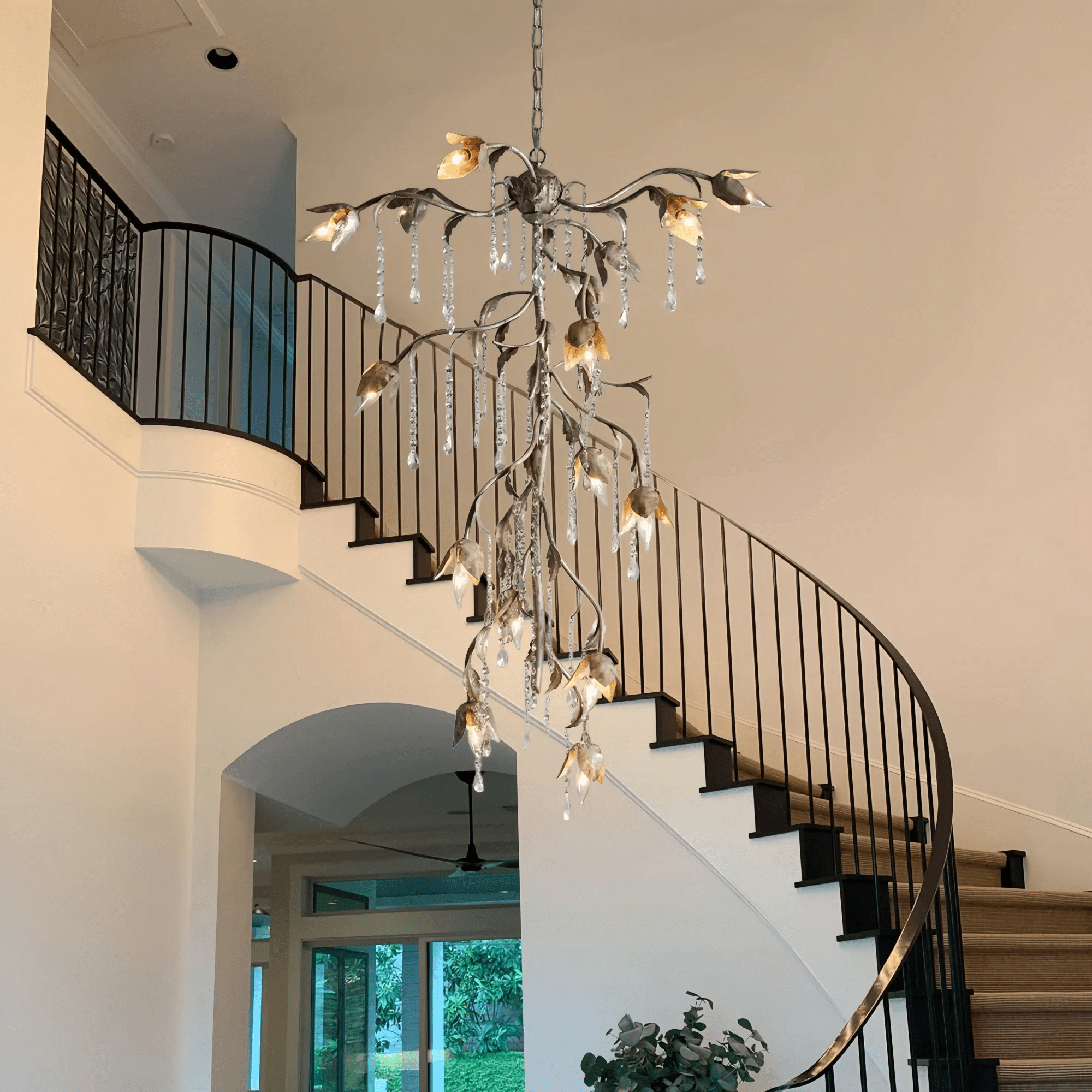 Viticcia Cascade Chandelier - Blushlighting