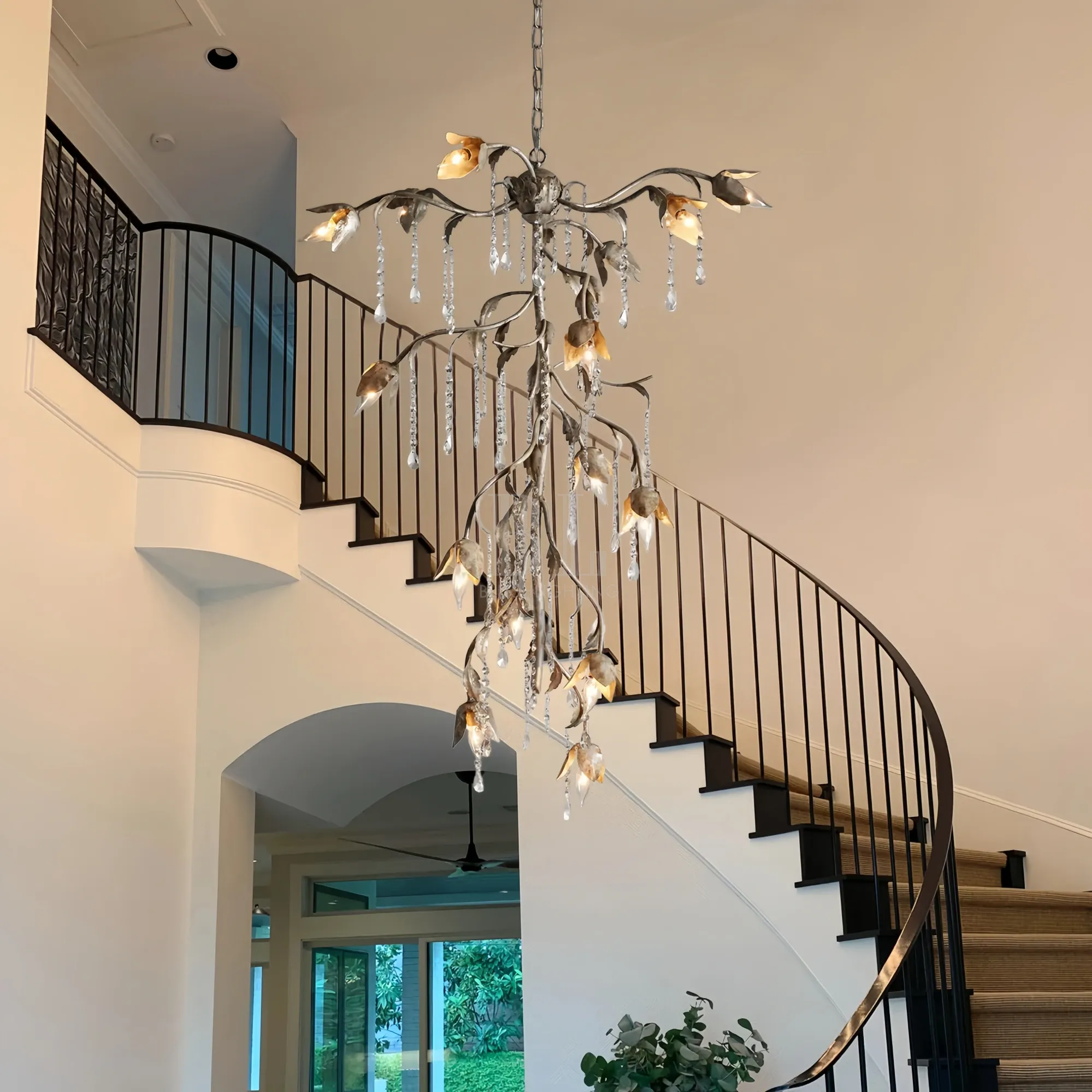 Viticcia Cascade Chandelier-Lighting-Blushlighting