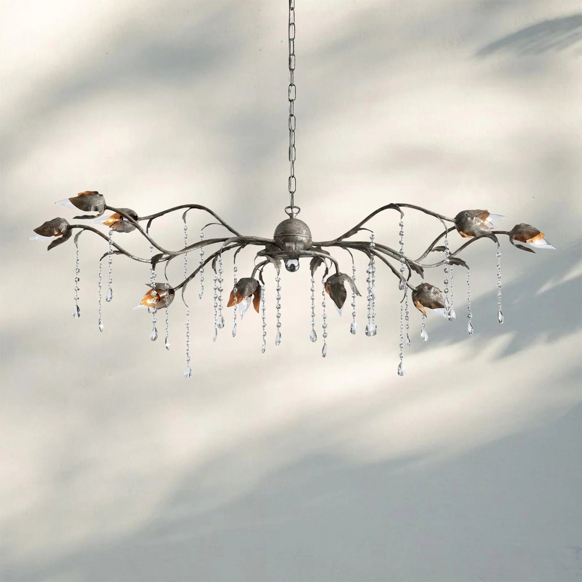 Viticcia Rectangular Chandelier 52" 61" 71"-Lighting-Blushlighting