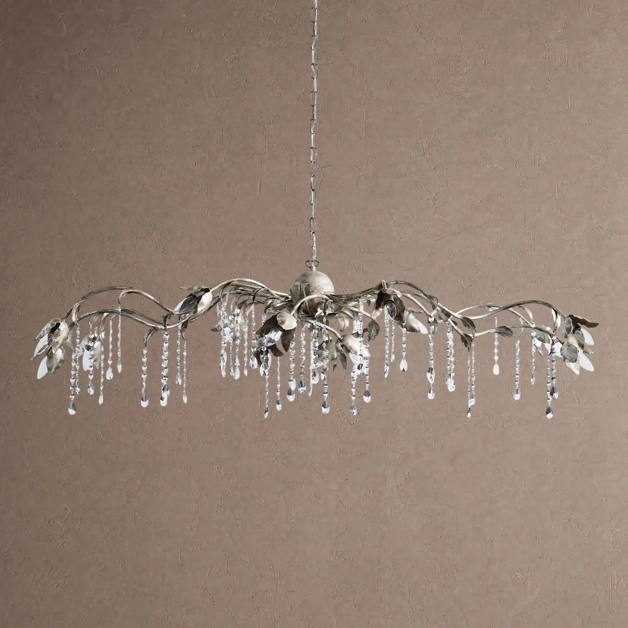 Viticcia Rectangular Chandelier 52" 61" 71" - 61"Blushlighting