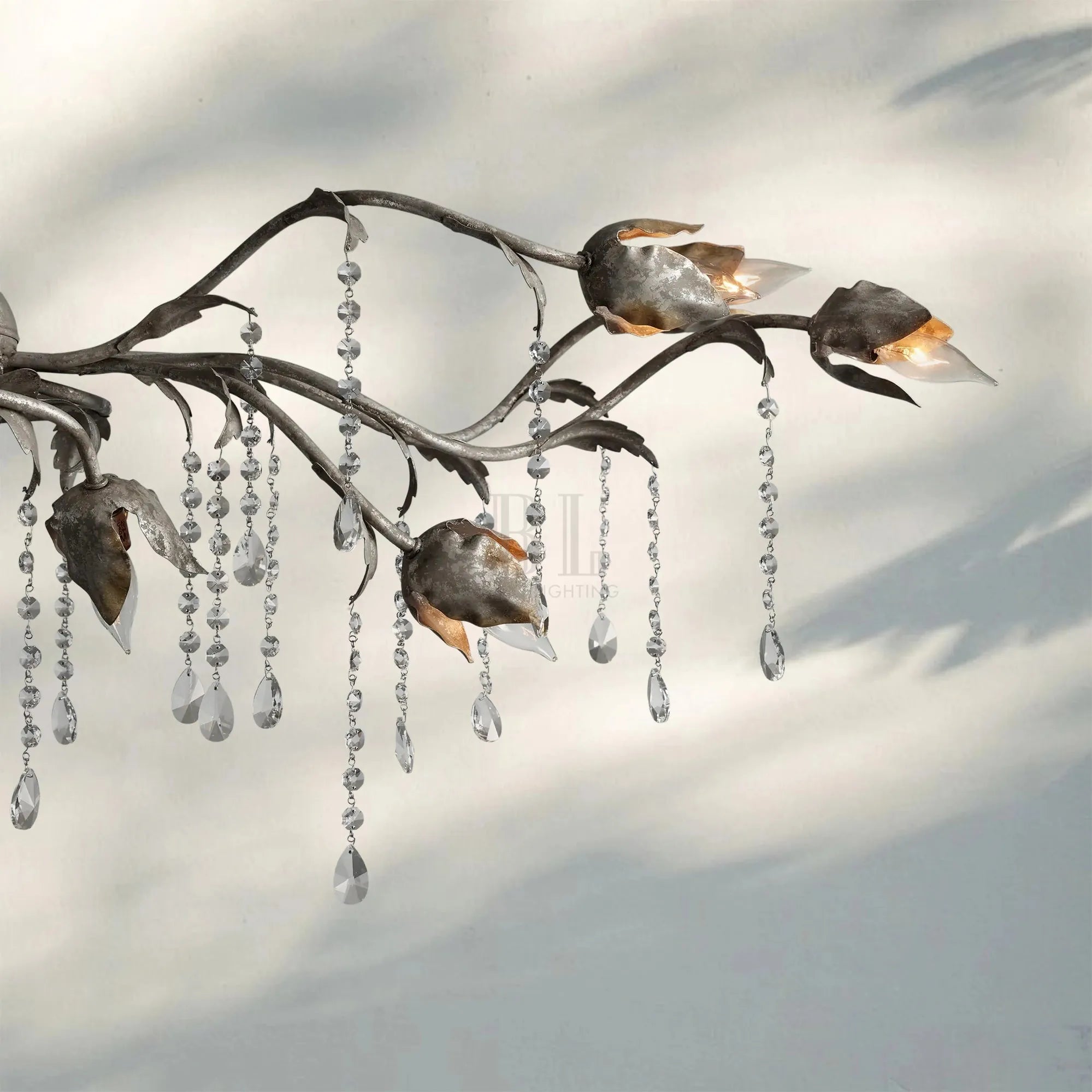 Viticcia Rectangular Chandelier 52" 61" 71"-Lighting-Blushlighting