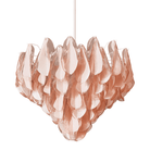 Vivara Glass Chandelier - ∅ 39.4″ x H 27.6″Pink GlassBlushlighting