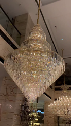 Luxury Multi-tiered Extra Large Crystal Chandelier for Staircase/Foyer/Entryway - Blushlighting