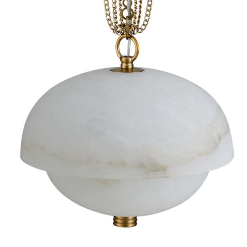 Volterra Alabaster LED Pendant 17”-Pendant for living room,Pendant for kitchen,Pendant for bathrooms,Pendant for bedrooms,Pendant for foyer,Pendant for stairways,Pendant for dining room-Blushlighting