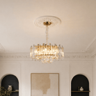 Voluta Crystal Chandelier - Φ600*H280mm/9LBlushlighting