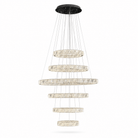 Vortice Crystal Trio Chandelier - Blushlighting