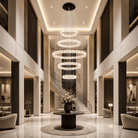 Vortice Crystal Trio Chandelier - Blushlighting