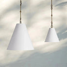Watley Cone Pendant - BrassBlushlighting
