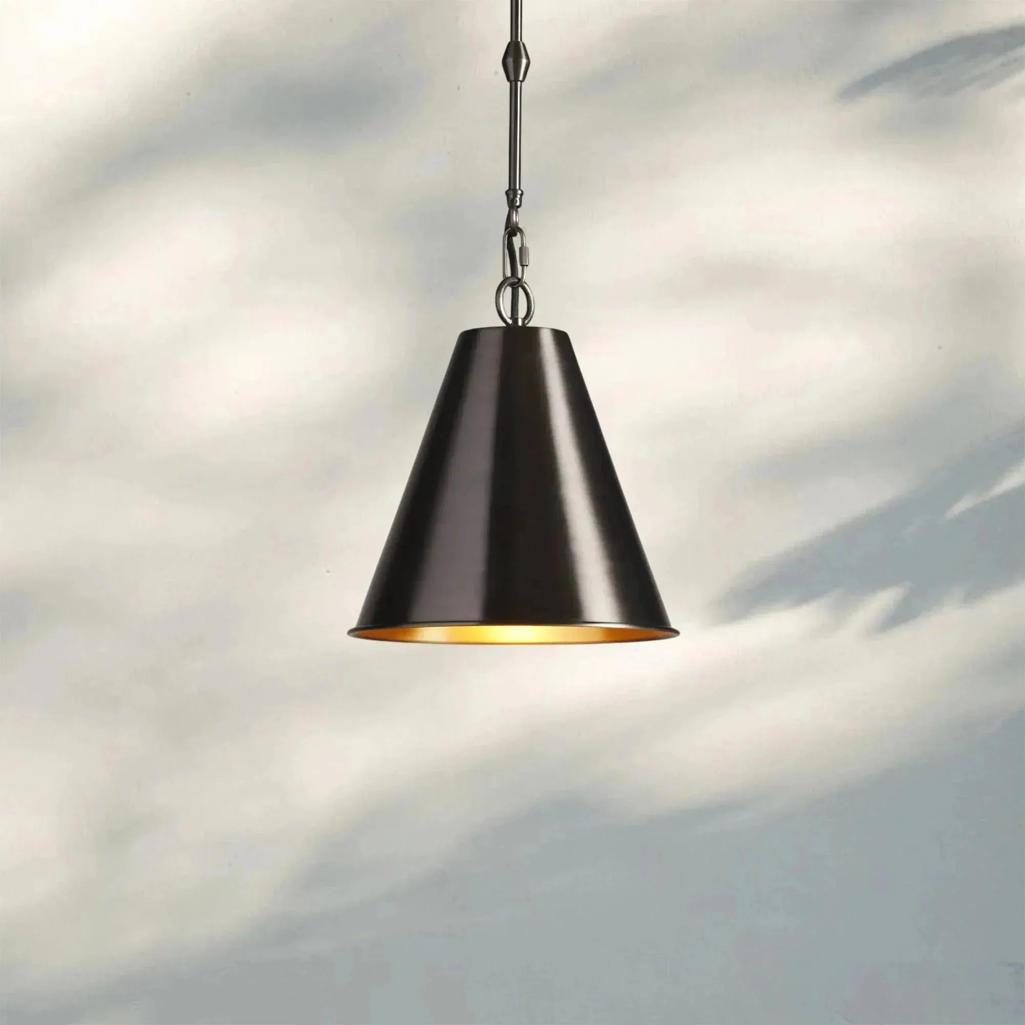 Watley Cone Pendant - BronzeBlushlighting