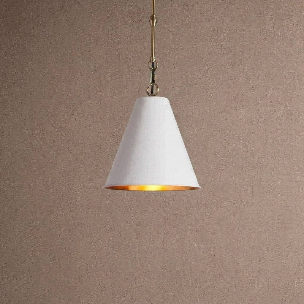 Watley Cone Pendant - WhiteBlushlighting