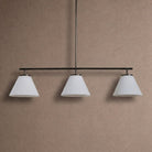 Wescott Linear Cone Chandelier - BrassMilkBlushlighting