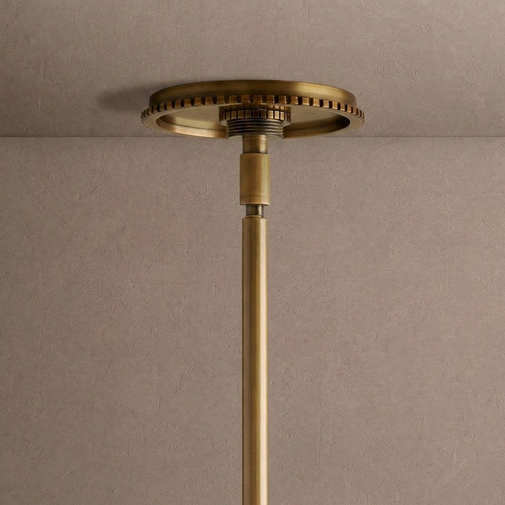 Wescott Linear Cone Chandelier - BlackMilkBlushlighting
