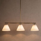 Wescott Linear Cone Chandelier - BrassMilkBlushlighting