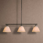 Wescott Linear Cone Chandelier - BlackMilkBlushlighting
