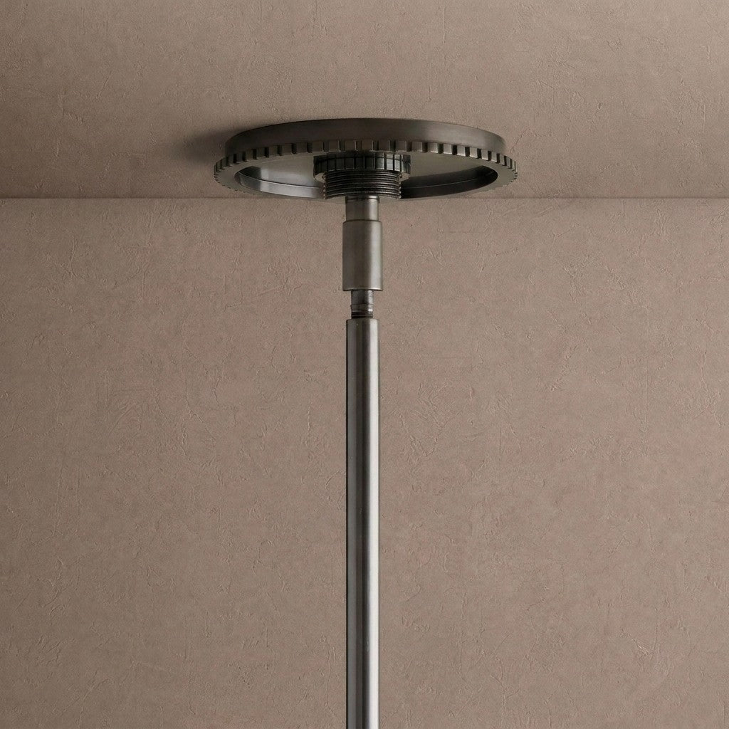 Wescott Linear Globe Chandelier - BrassMilkBlushlighting