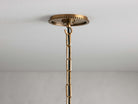 Wescotte Globe Pendant with Chain - BRASSCLEARSMALLBlushlighting