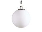 Wescotte Globe Pendant with Chain - BLACKMILKMEDIUMBlushlighting