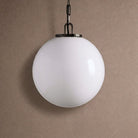 Wescotte Globe Pendant with Chain - BLACKMILKMEDIUMBlushlighting