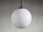 Wescotte Globe Pendant with Chain - BLACKMILKLARGEBlushlighting