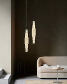 White Alabaster Cluster Pendant Lamp 3-lights for kitchen Island - 1-LightWhiteBlushlighting